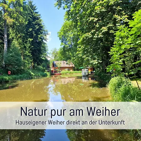 Appartement Bootshaus Froschkoenig Uebernachten Ueber Dem Weiher Hundsdorf