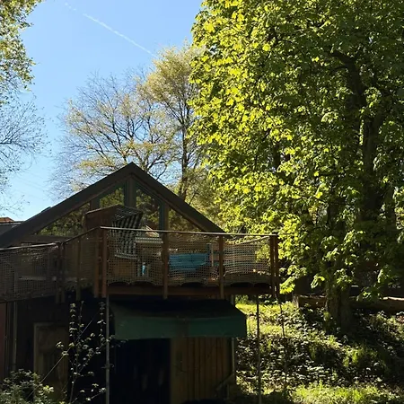 Appartement Bootshaus Froschkoenig Uebernachten Ueber Dem Weiher Hundsdorf